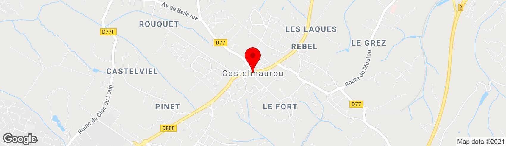 Localisation sur Google Map (nouvelle fenêtre)